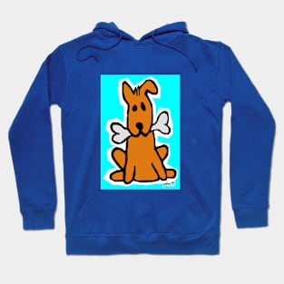 Dog & Bone Blue Hoodie